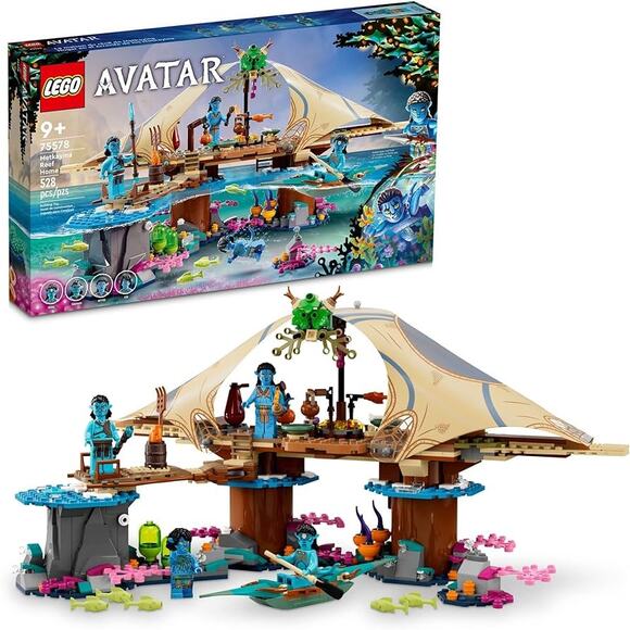 Lego 75578 Avatar Metkayina Reef Home Retired Set 528 Piece Age 9+ New Sealed - Picture 1 of 6